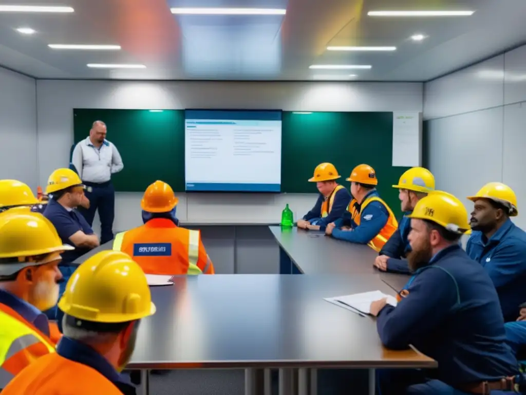 Mineros en entrenamiento de primeros auxilios: Protocolos de emergencia en minas: técnicas de seguridad