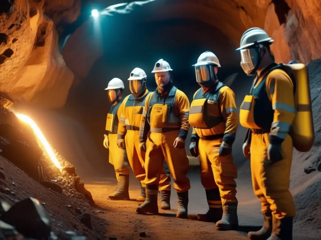 Tecnología avanzada para protección minera en acción