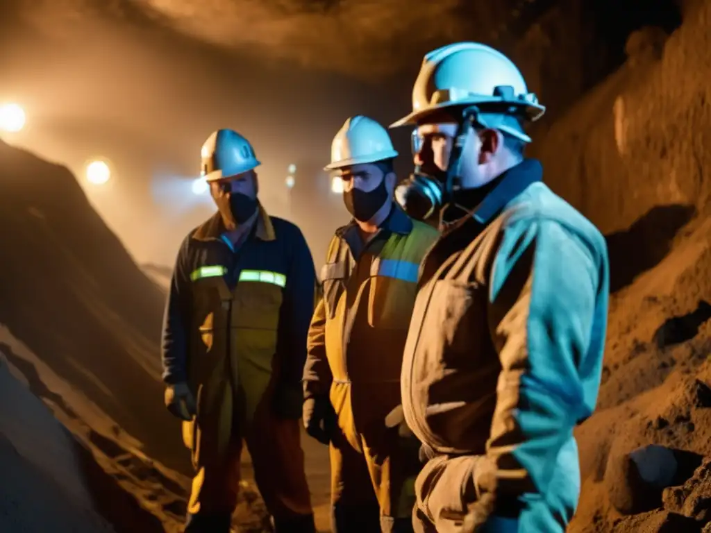 Prevención de asbestosis en mineros en ambiente peligroso