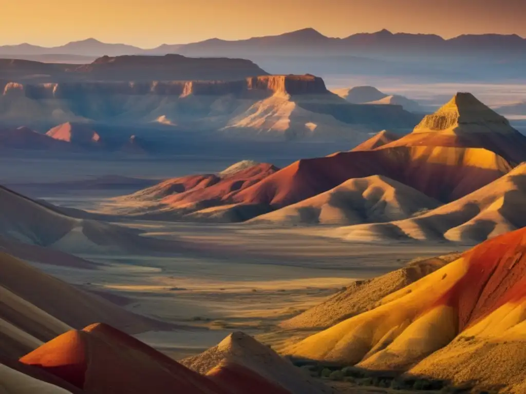 Técnicas avanzadas de mapeo geológico en un paisaje montañoso impresionante, con formaciones rocosas y picos nevados