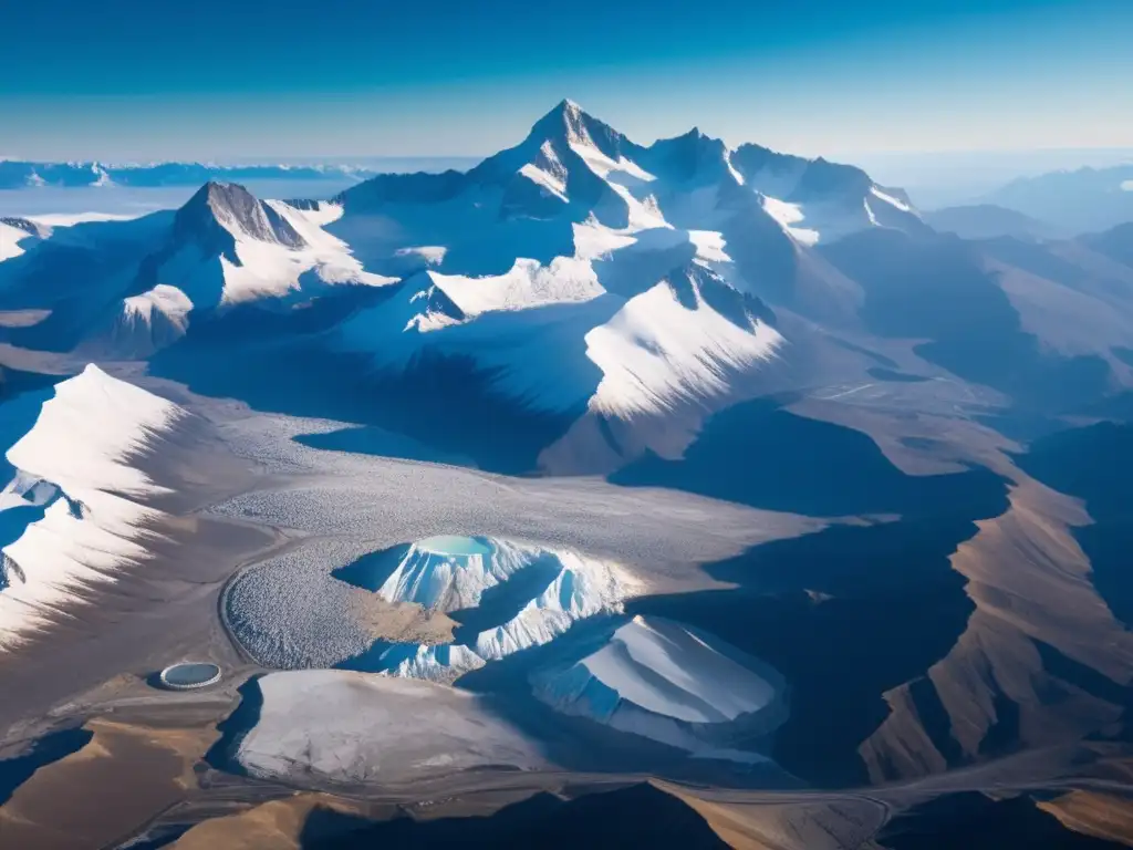 Gestión sostenible de recursos mineros en paisaje de montañas y mina