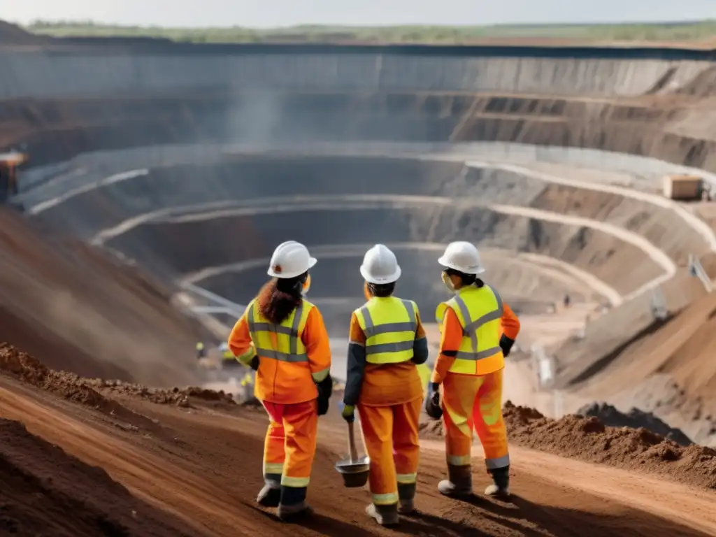 Mujeres trabajadoras en mina: Derechos mineros internacionales para mujeres