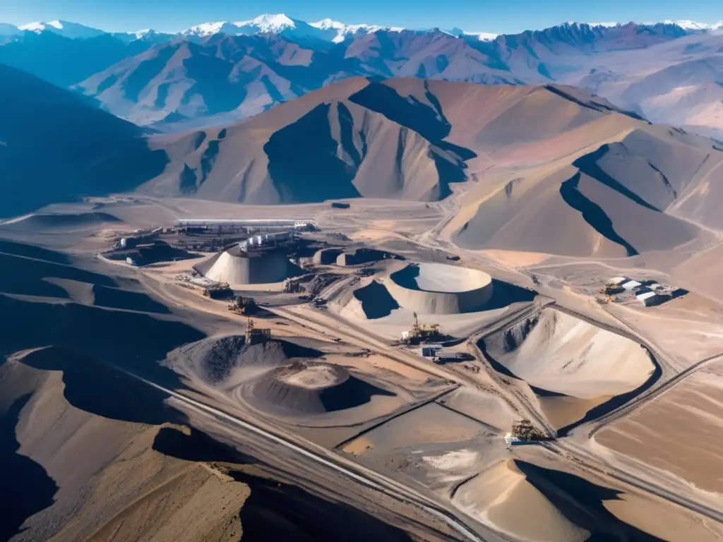 Mina en los Andes: Naturaleza, industria y transparencia en minería en América del Sur