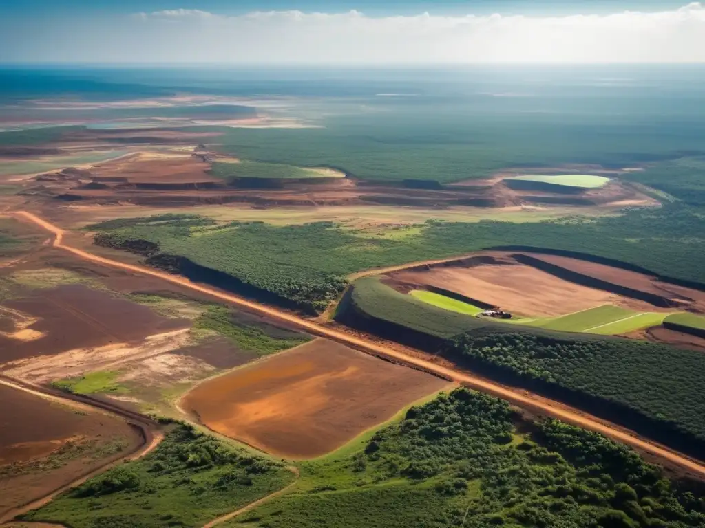 Paisaje minero en Paraguay: Beneficios y desafíos de la minería de titanio