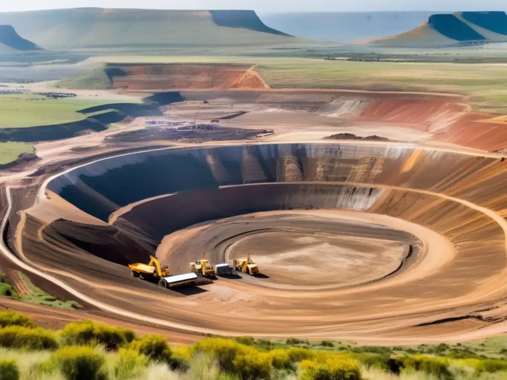 Paisaje minero en Sudáfrica: regulaciones mineras y sostenibilidad