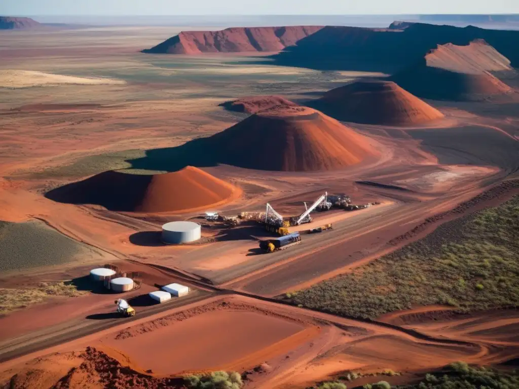 Paisaje de la región de Pilbara en Australia: belleza natural y beneficios de la minería sostenible