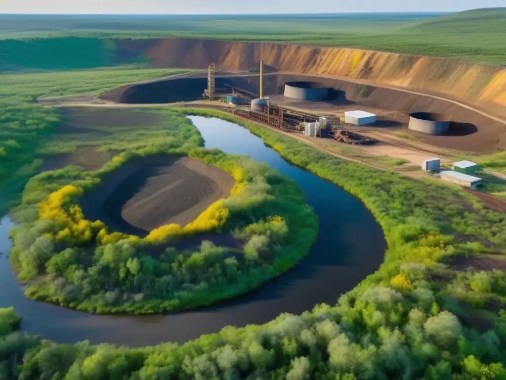 Impacto ambiental de la minería sostenible en contraste