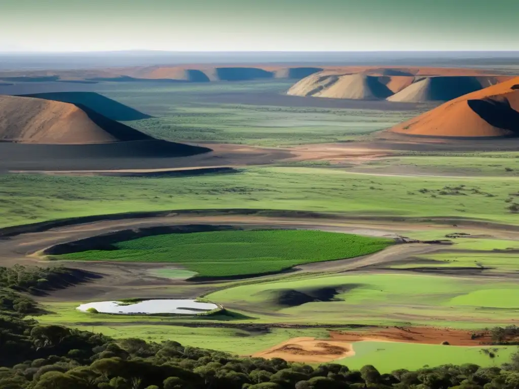 Paisaje minero Aust