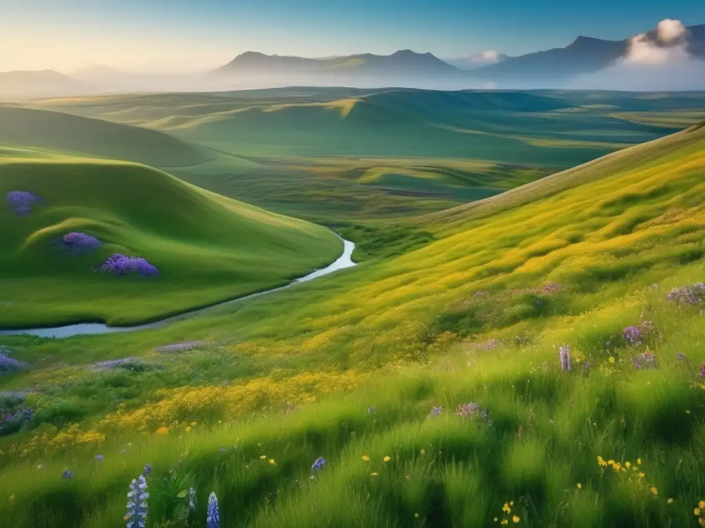 Paisaje restaurado tras minería sostenible - Casos de minería sostenible práctica