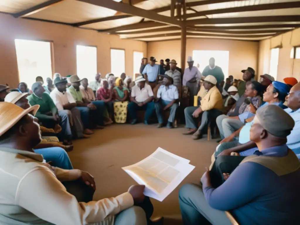 Participación comunitaria en minería sostenible