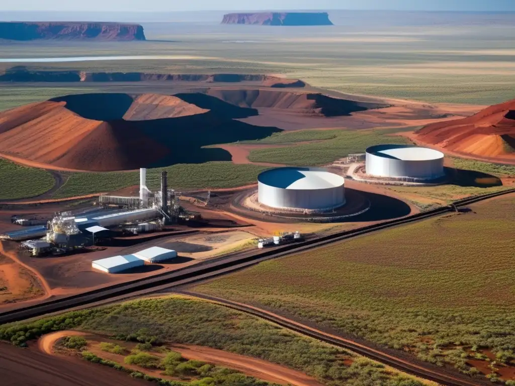 Beneficios de minería sostenible en Pilbara, Australia