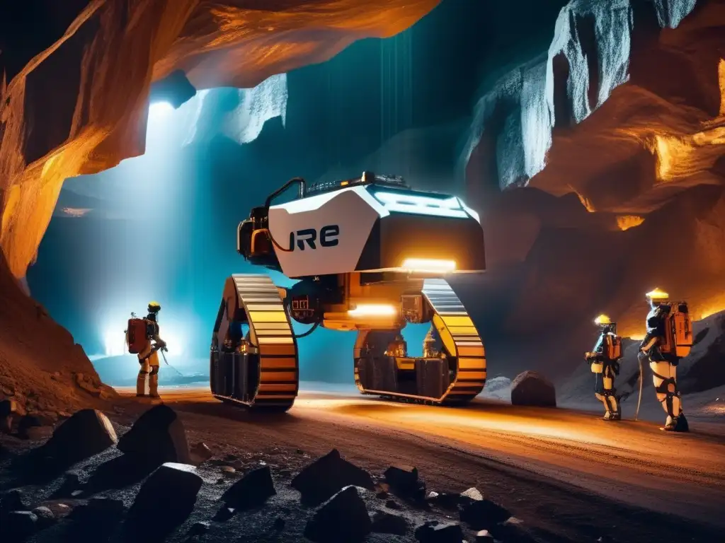 Futuro de la minería sostenible con robots Futuro de la robótica en la exploración minera sostenible