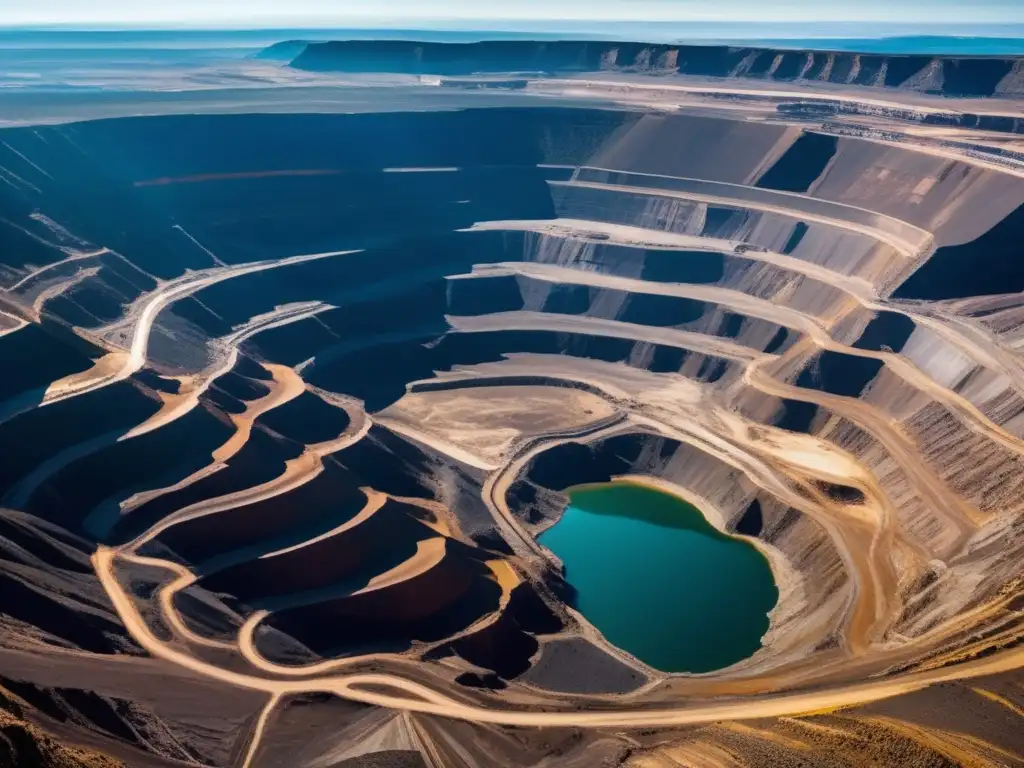 Beneficios del radar en la detección de minerales en mina a cielo abierto