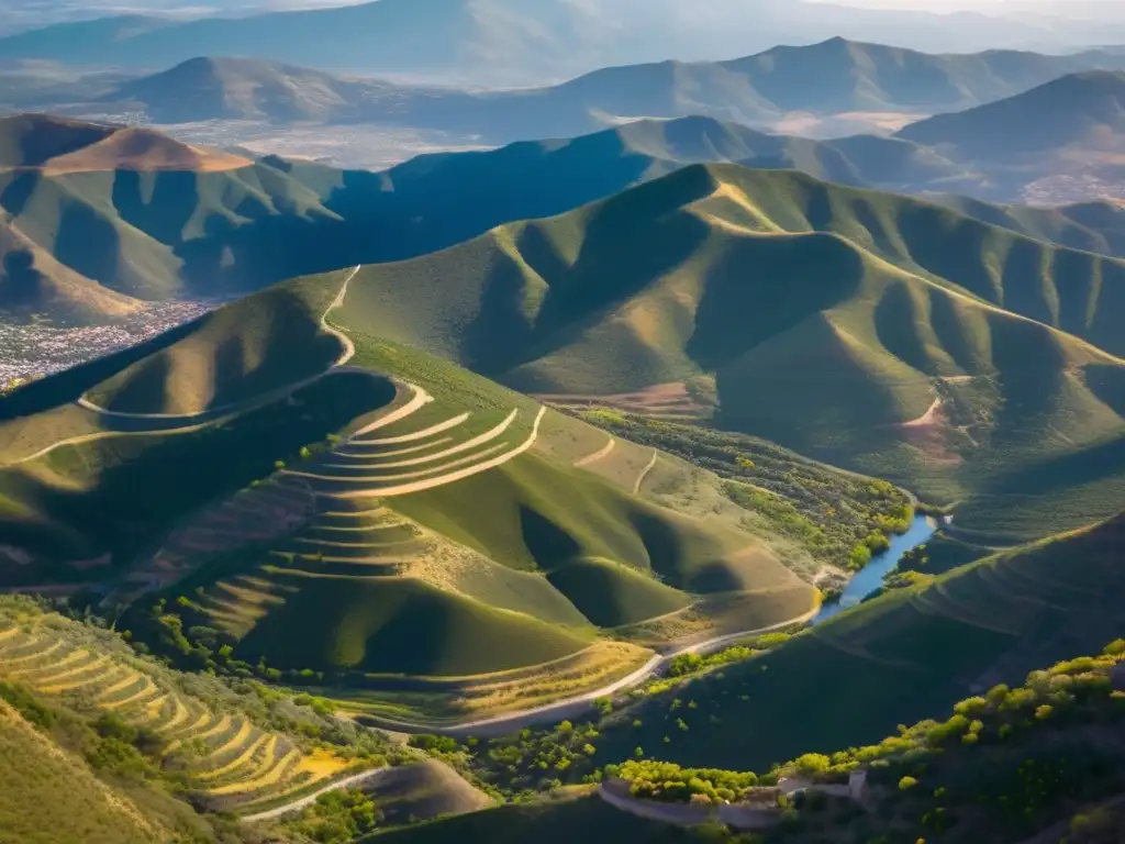 Paisaje impresionante de Guanajuato, México: Minería precolombina y belleza natural